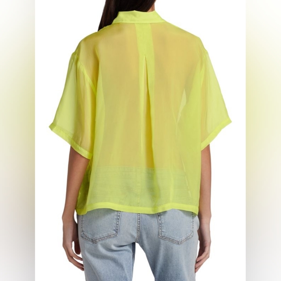 [NEW] RAG & BONE Reed Shirt in Lime - Picture 7 of 13